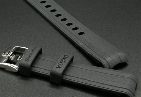 omega watch rubber strap|genuine Omega Watch straps uk.